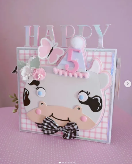 Description Picture 3 of item3D Barn Giftbox Metal Cutting Dies Stencil for DIY Scrapbooking Paper Cards Making Decorative Crafts Supplies New 2024
