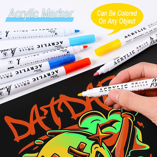 Acrylic Markers, Special Markers For Children And Students To Draw