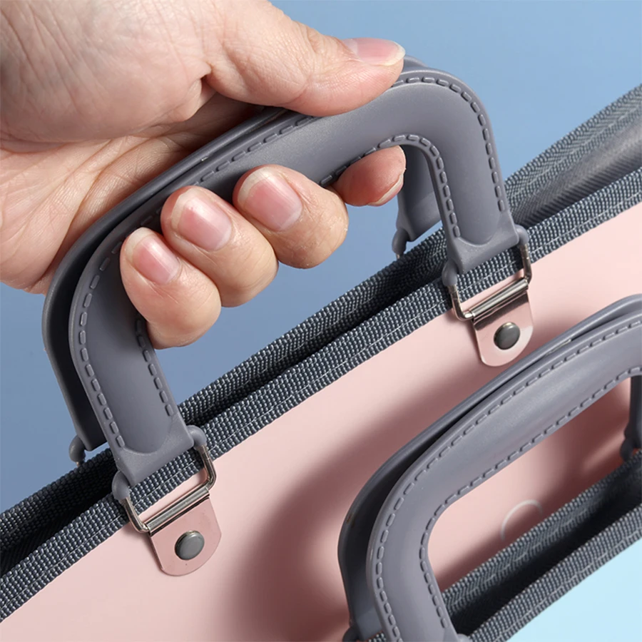 13Layers Retro Style A4 Organ Bags Student Test Paper Folder Handbag Information Storage Office Affairs Package