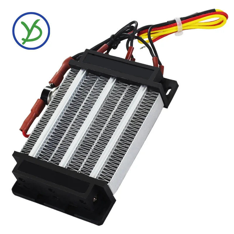 Ceramic Air Heater Electric Air Heater 220V 600W AC DC Insulated Thermostatic PTC heater ceramic air heater Insulated heating element 80A3 124*76mm