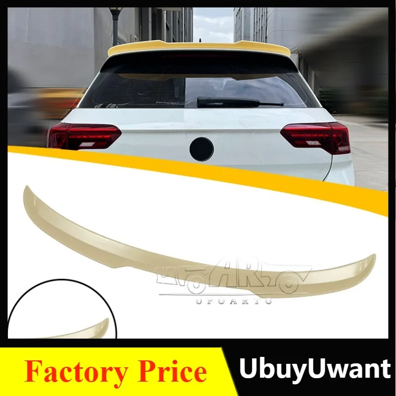 Accessori Esterni Abs Car Rear Roof Spoiler Extension Per Volkswagen T-Roc 2017 2018 2019 2020 2021 2022