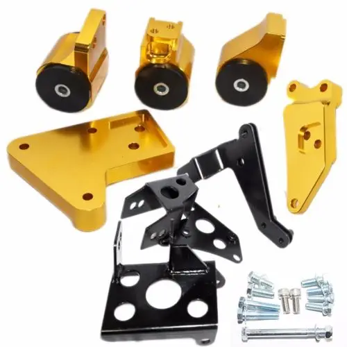 Supporti Motore 70A Per 92-95 Hon * Da Civ * Ic K20 K24 K-Series Eg Motor Swap Kit