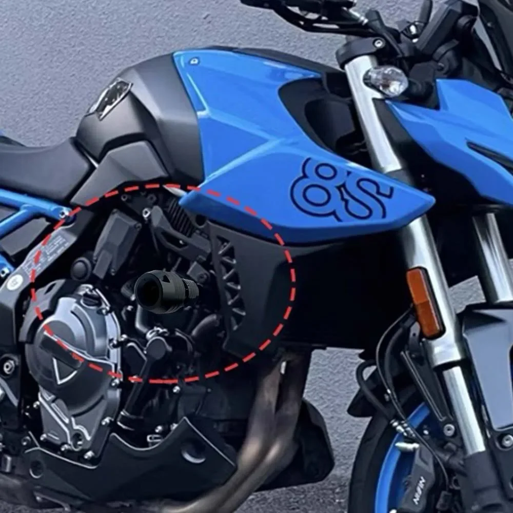 스즈키 GSX-8S 2023-2024 액세서리 프레임 슬라이더 낙하 보호 크래시 페어링 엔진 휠 슬라이더 가드 GSX8S GSX 8S