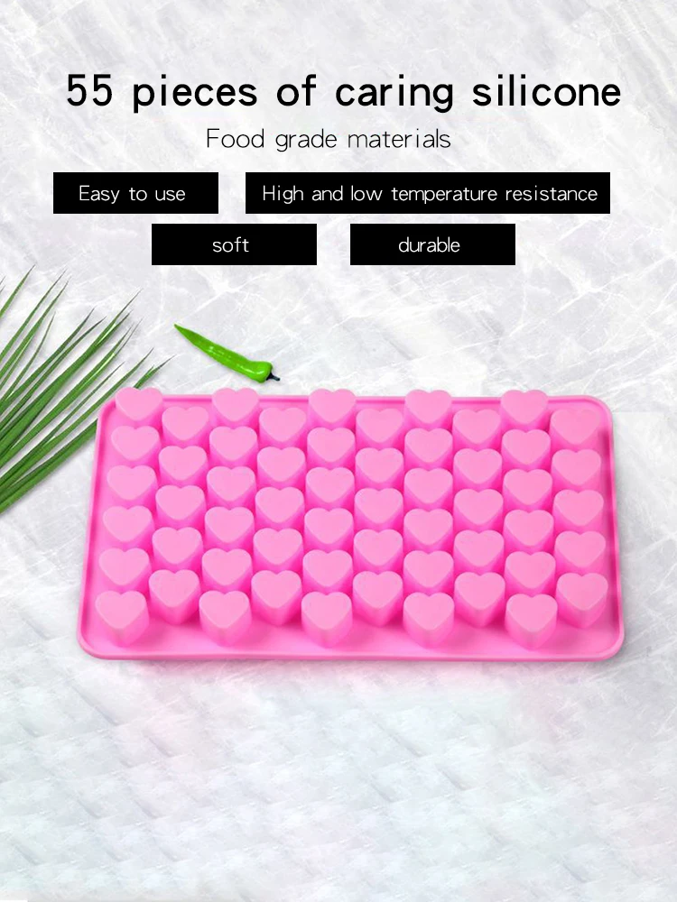 Description Picture 2 of itemMold Candle Mold Candle Making Box Diy Kit Heart Foam Cake Chocolate Baking Mold Holiday Gift 1pc