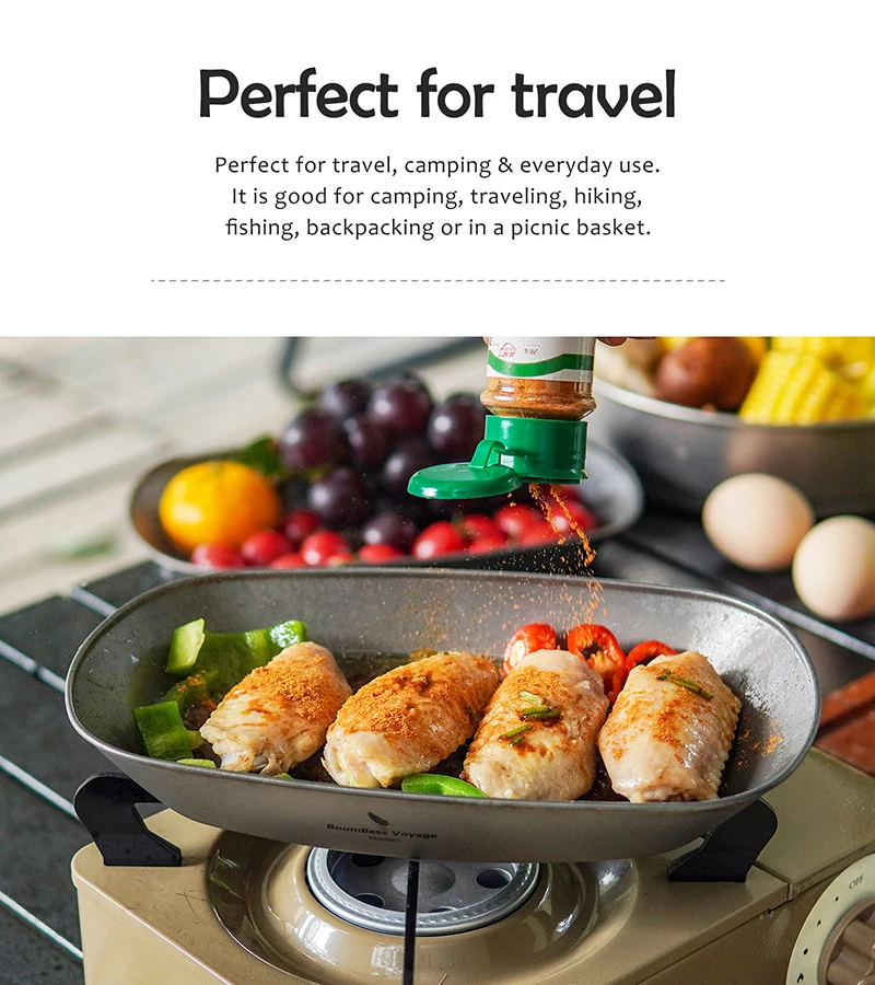 Boundless voyage herbruikbaar campingbord van titanium_voghion.com