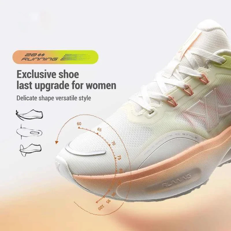 Women Running Shoes Xtep Dynamic Foam Air Wear-Resistant Non-Slip Soft Casual