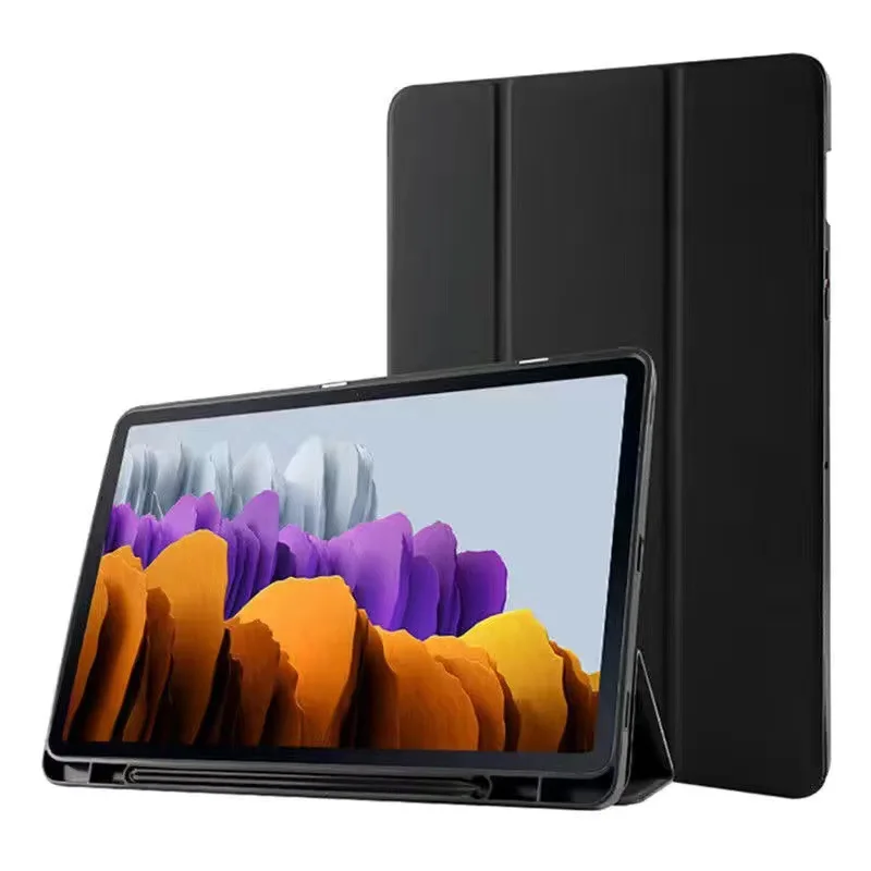 Premium Tri-Fold Stand Tablet Case with Pen Slot