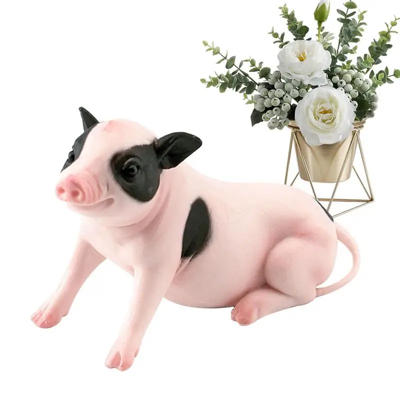 

Pig Figurine Animal Model Miniature Farm Animal Toy Realistic Pig Playset Toy Party Favors Goodie Bag Fillers Birthday Gifts