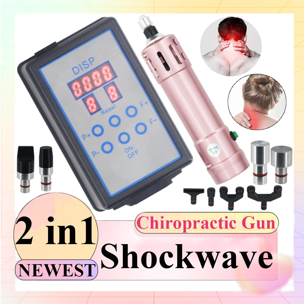 

New Shockwave Therapy Machine Chiropractic Tools For ED Treatment Extracorporeal Physica Shock Wave Body Relax Muscle Massager