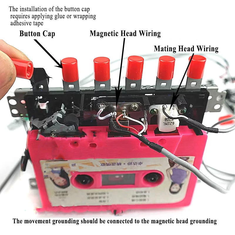 TA7668 Stereo Tape Sound Recording Head Playback