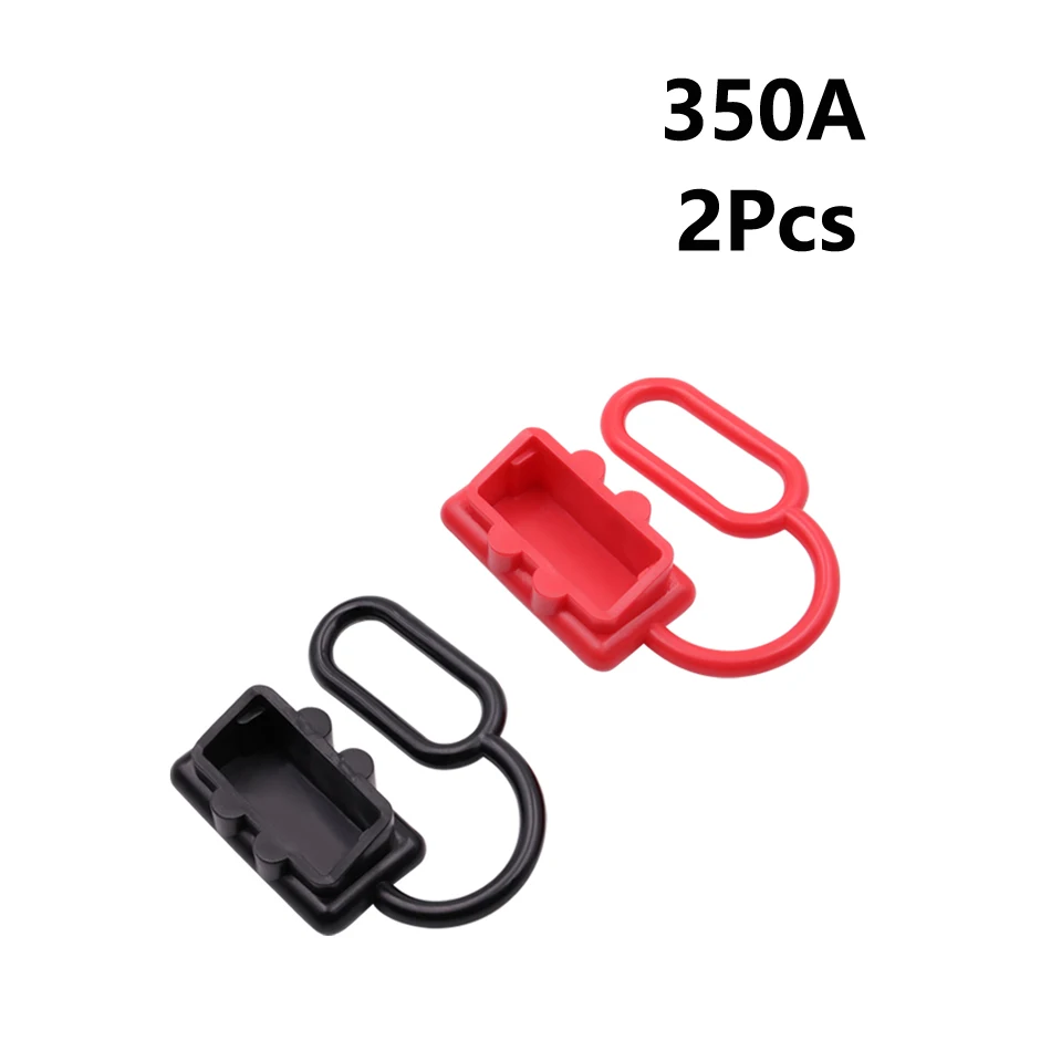 

2Pcs High Quality 350A 600V Connector Accessories Soft Dust Cover For Anderson 2 Pin Forklift Battery Power Connector