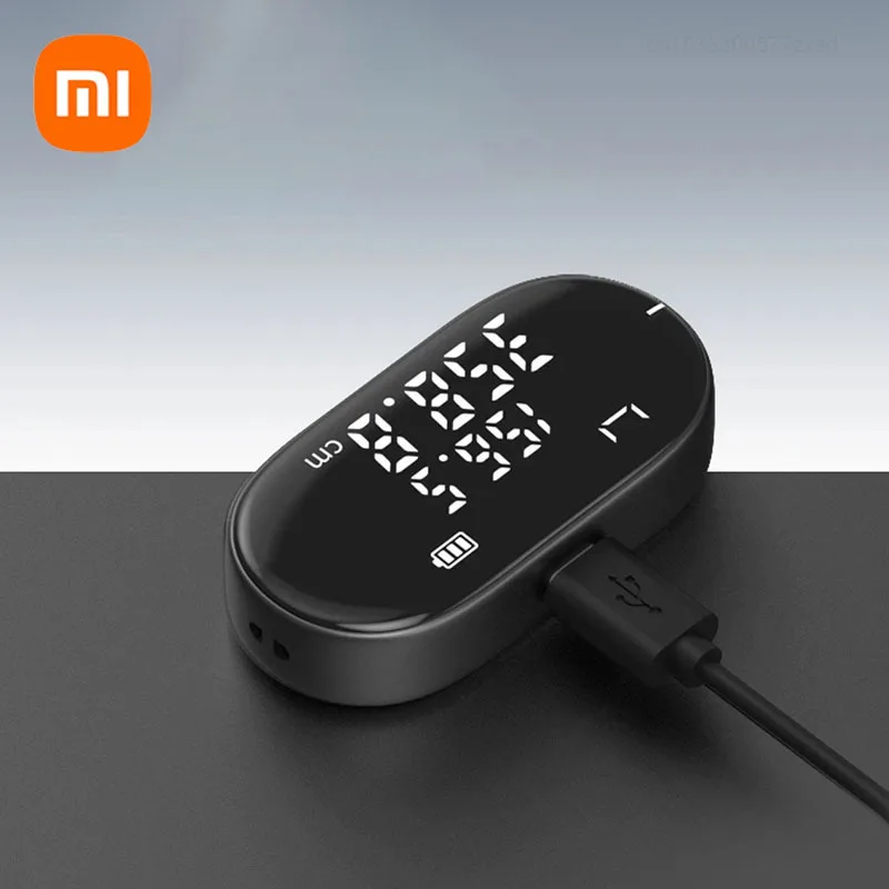 

Электронная рулетка Xiaomi DUKA ATuMan Q2, высокоточная электронная рулетка, перезаряжаемый портативный дальномер