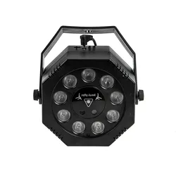 Vibrant LED Disco Party Laser Projector with Strobe Effects (Black)