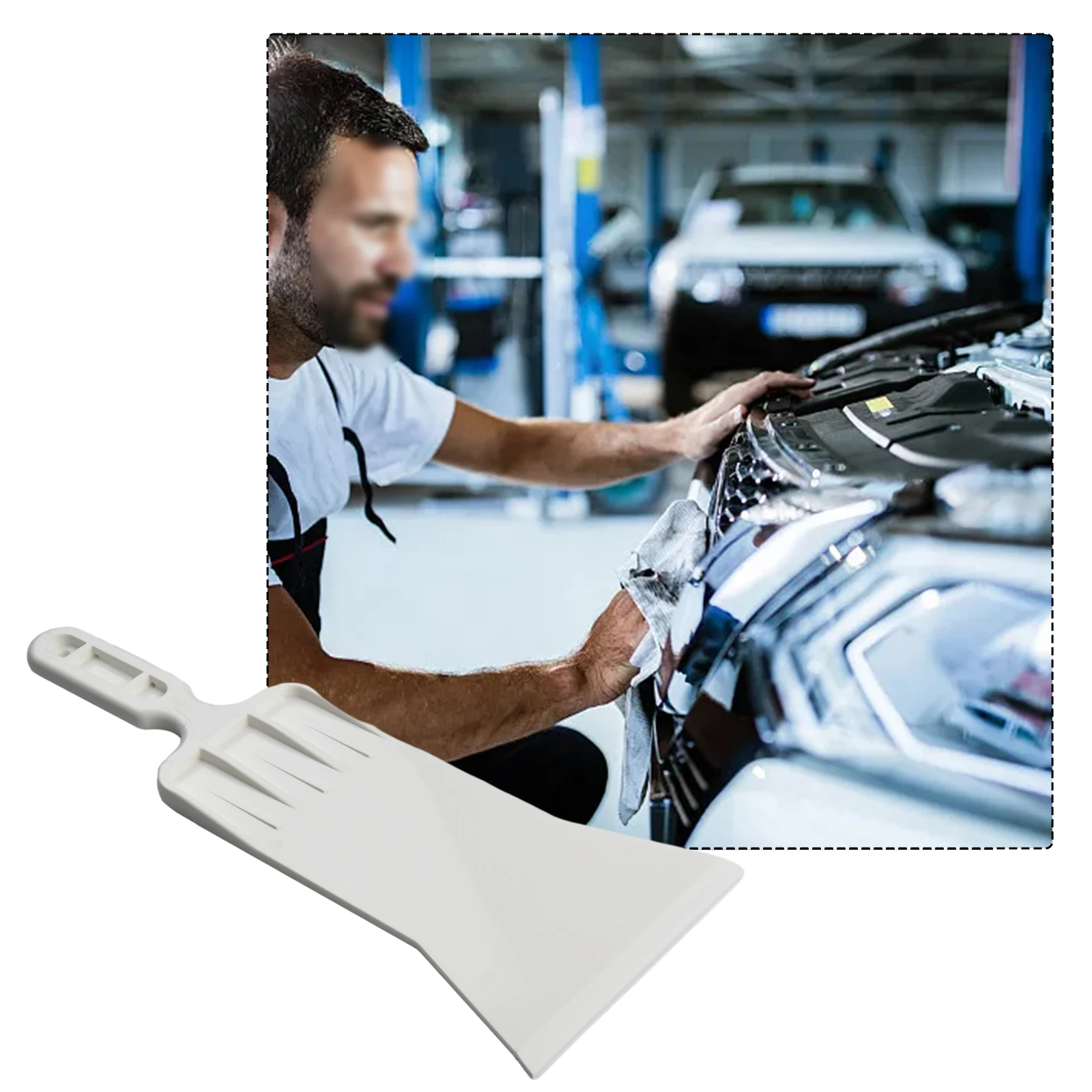 1PCS Tint Tool Wallpaper Bulldozer Squeegee Automotive Decals  Application Manual Tool For Cleaning Behind Speakers 39x15.2cm