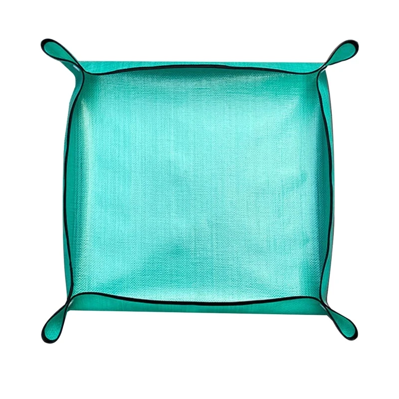Q0KF Gardening Waterproof Mat Home Planting Operation Ground Pad Plants
