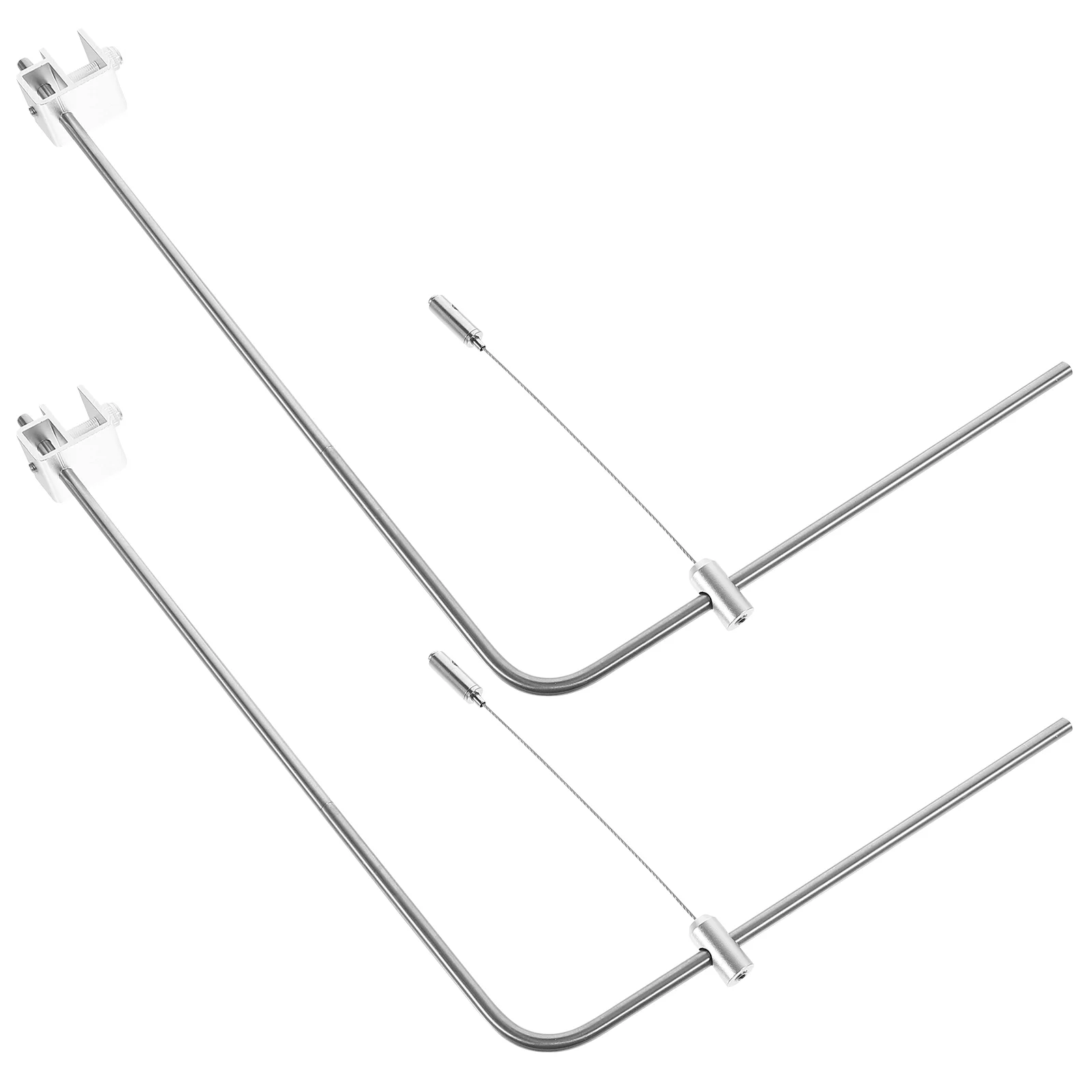 

Fish Tank Light Hanger Aquarium Decoration Adjustable Rack Bracket Decorations for Hanging Aluminum Alloy