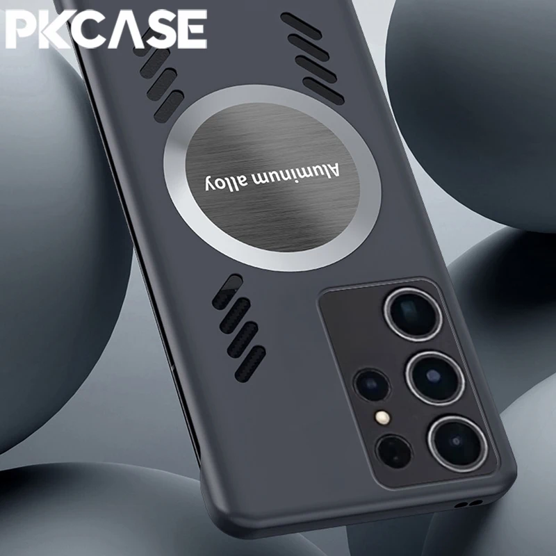 PKCASE Shockproof Magnetic Cooling Phone Case with Heat Dissipation