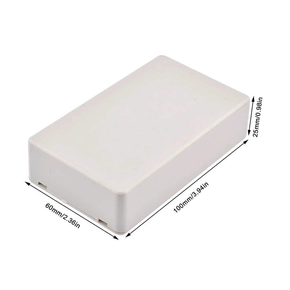 1/4/10/20PCS plastic electronic instrument junction box housing 100X60X25MM instrument housing,electronic instrument housing