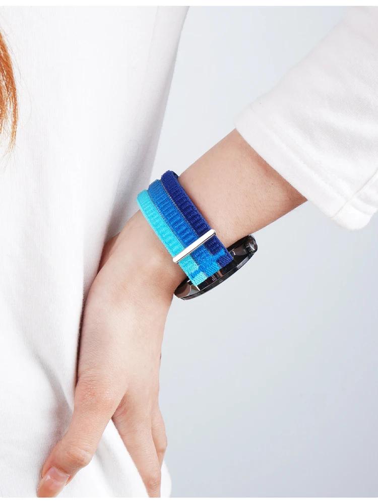 Breathable Sport Nylon Smartwatch Band Bracelet