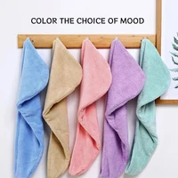 Serviette de cheveux en microfibre pour femmes, enveloppement de tête de douche spa, chapeau de séchage de cheveux, Turban en microfibre éponge, absorbant à séchage rapide 6