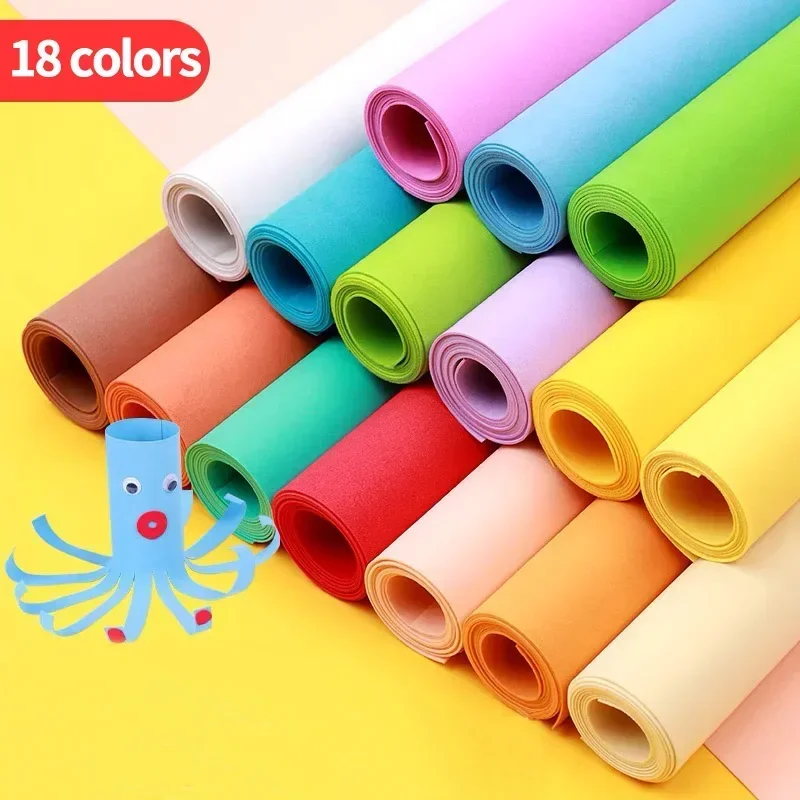 50*50CM/1MM EVA Foam Paper Handmade Sponge DIY Handmade Material Multicolor Flower Props Party Christmas