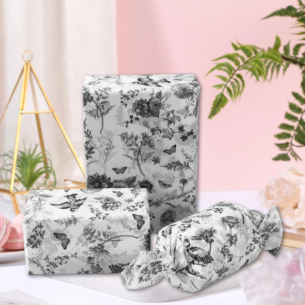 Vintage Floral Tissue Paper 6