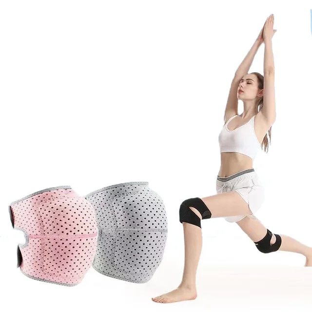 1PCS Sports Compression Knee Pads Elastic Knee Protector Thickened Sponge Knees Brace Support for Dancing Workout Training