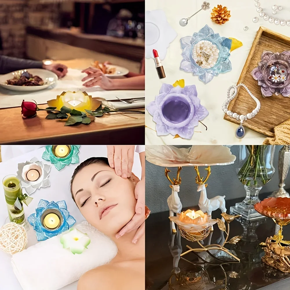 Kit 15 Stampi Resina Silicone - Stampo Bottiglie Rotonde Per Candele E Lotion DIY