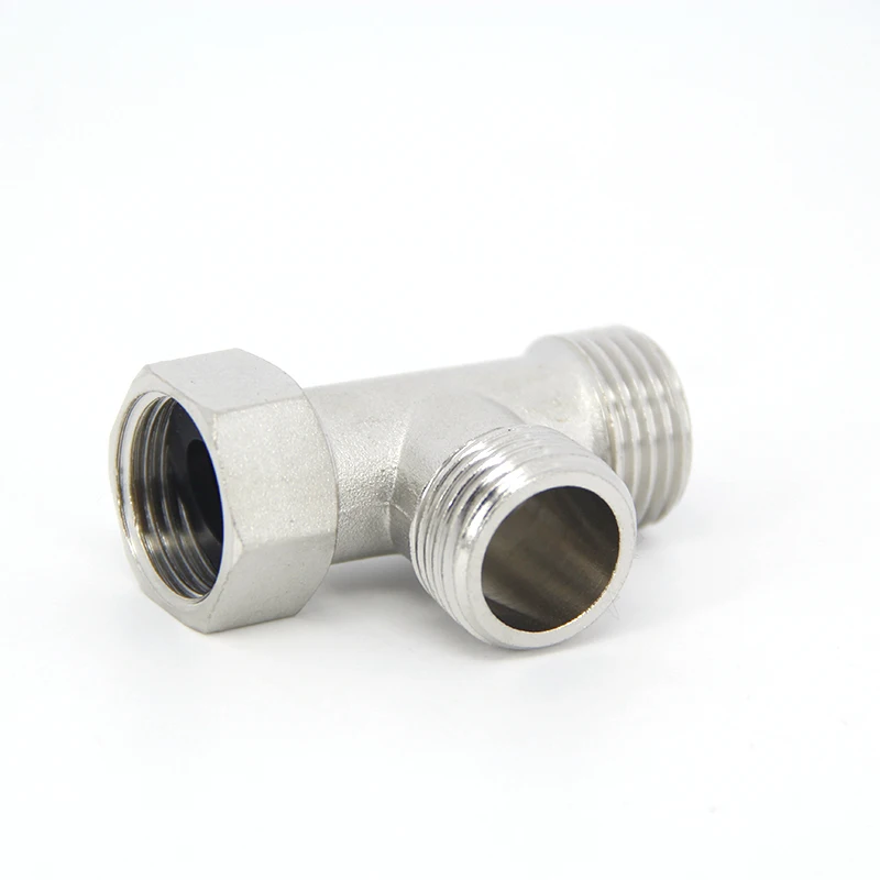 2 Stück 3-Wege Umschaltventil - 1 Zoll Edelstahl T-Stück Für Wasser