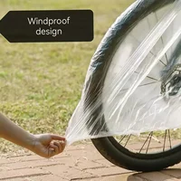 3 pièces de housse de vélo durable, housse de vélo de route de montagne anti-poussière, imperméable, résistante au soleil et à la pluie, manchon pare-soleil 5
