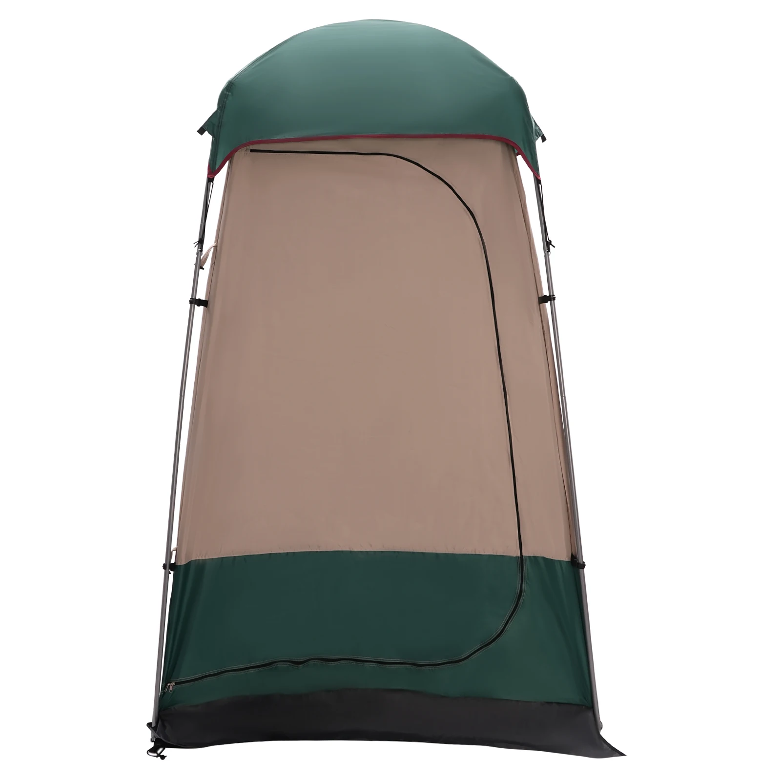 160cm Portable Outdoor Privacy Shower Tent Waterproof Camping Privacy Shelter Portable Toilet Tent for 1 people Shower Hiking