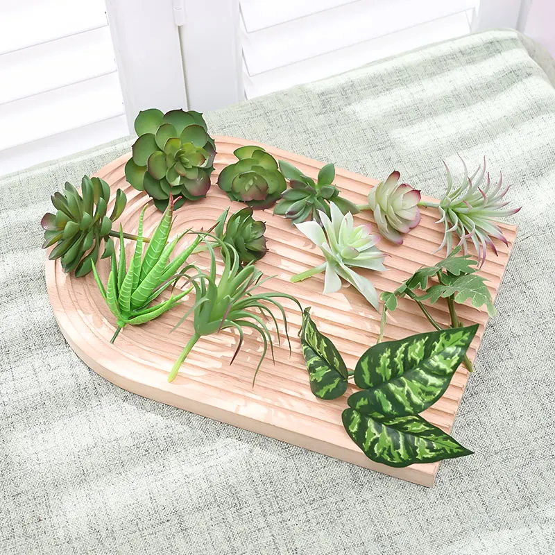 홈 수제 꽃 DIY 장식, 인공 식물 액세서리, 꽃 조립 DIY-23617ZH12, 1 세트 (10 종류)