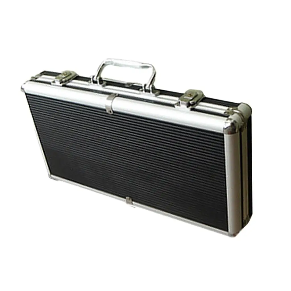 Poker Chip Carrier (300 Count) Poker Chip Case Made of Aluminum Alloy