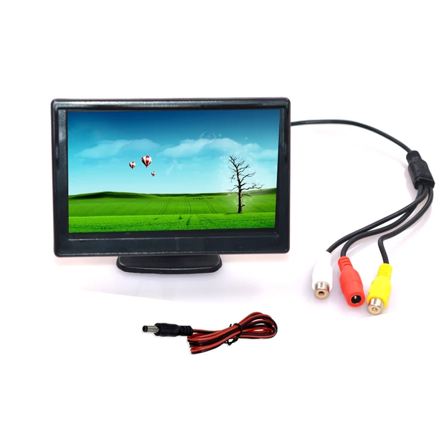 5 inch TFT LCD screen Car Monitor HD800*480 Reversing Parking Monitor