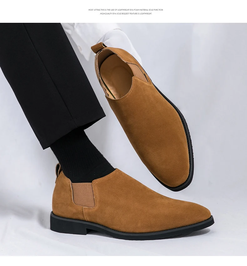 Mann Britischen Stil Casual Schuh Hohe Qualität Business Leder Formale Schuhe für Männer Kleid Designer Original Loafer Mocassin Hombre – Detail 12