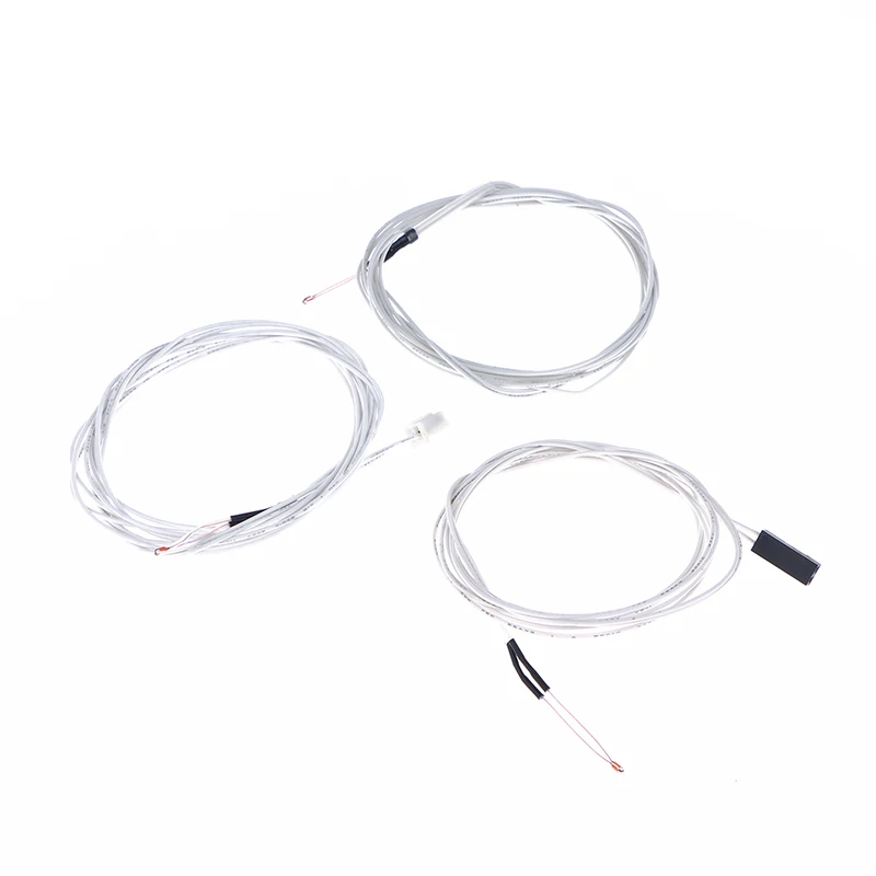 

2Pcs Thermistor NTC Temperature Sensor 3950 100K With XH2.54 Terminal 2P Connector Terminal 3D Printer Parts