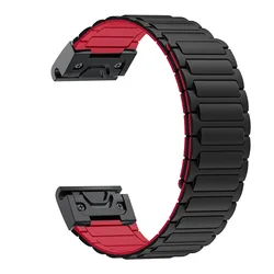 Magnetic Silicone Strap, 26mm - Premium Loop Bracelet - 26mm (BR - B)