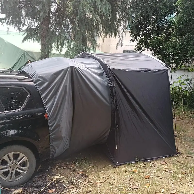 4-5 Person Van Tent Canopy Screen Tent Waterproof Camping Tent Car Rear Tents Hatchback Tent For SUV Awning Tent For Back Of Car