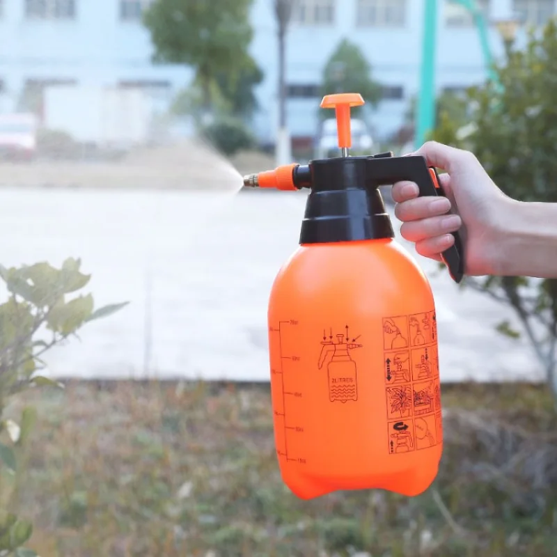 

2L Pumped Pressure Sprayer Air Compression Pump Manual Pressure Sprayer Garden Watering Irrigation Disinfection Spray Bottle