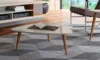 Utopia Low Triangle Coffee Table, Off Off White 1