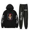 Rapper Young Dolph Men's Sportswear Sets Casual Tracksuit Two Piece Set Top and Pants Sweat Suit Male Sporting Suits Streetwear 3