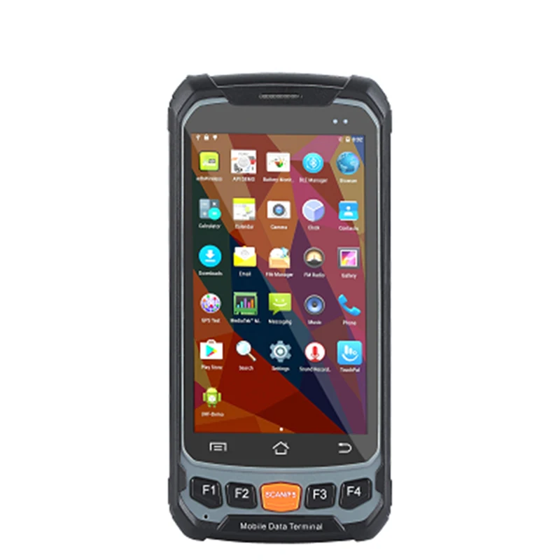 

industrial rugged android 10 handheld support 4G GPS wifi pda barcode scanner data collector HF RFID reader IP65
