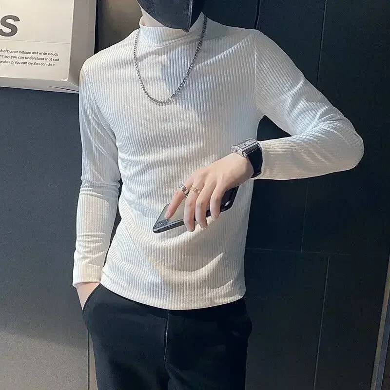 thumbnail image 1 of Tendencias de moda 2024 Jerseys para hombre Camiseta de primavera para hombre Manga larga Y2k Ropa Citas Venta Sudaderas casuales Alta calidad Xxl, 1 of 5