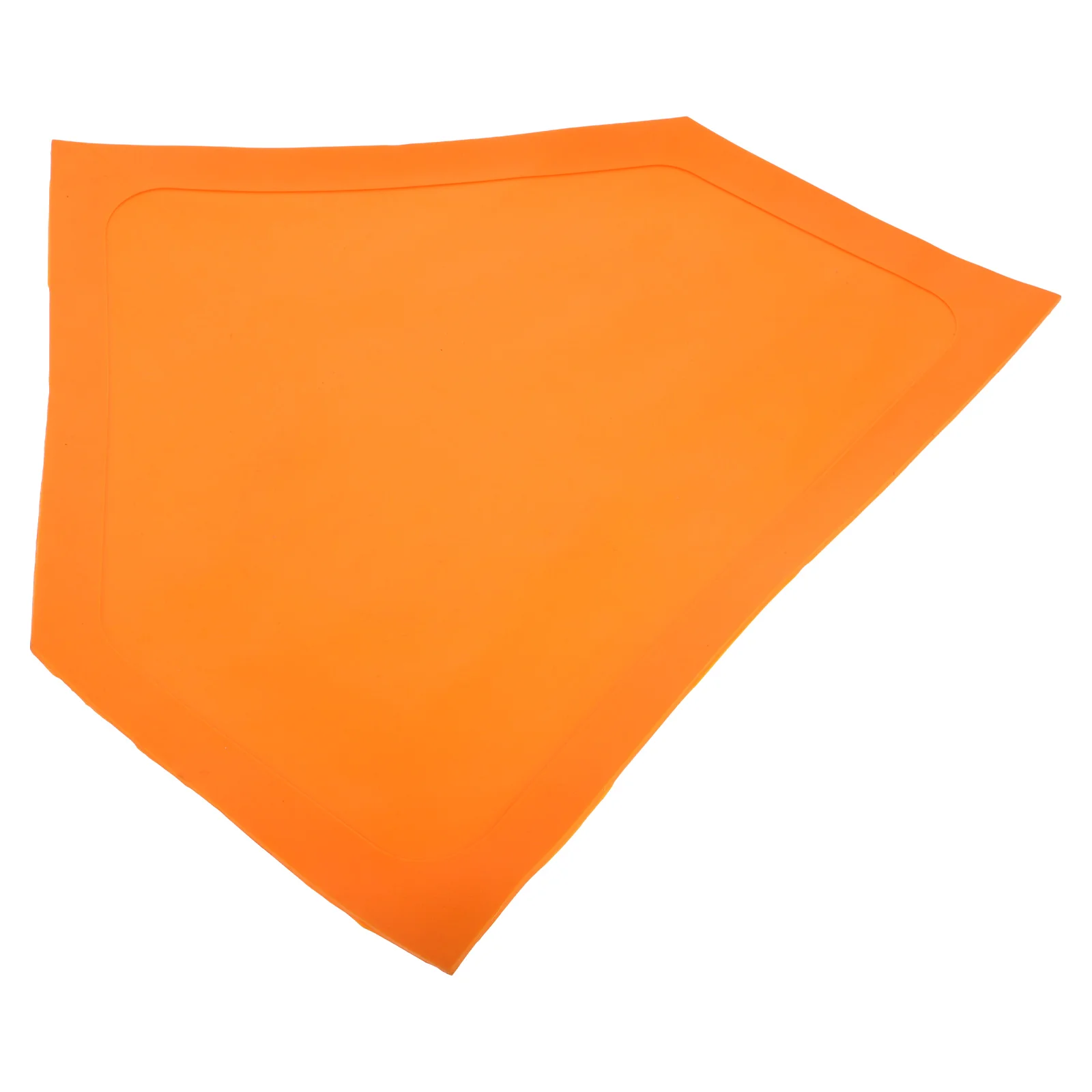 Baseball Disc Home Plate Mat Softball Rubber Bases for Indoor Plates Field Kickball
