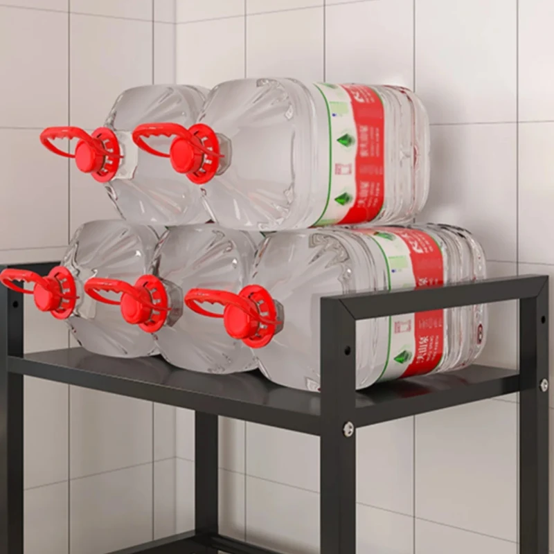 Adjustable Microwave Storage Rack Multi-Functional Kitchen Organizer with Large Capacity for Dishes Utensils and Spices