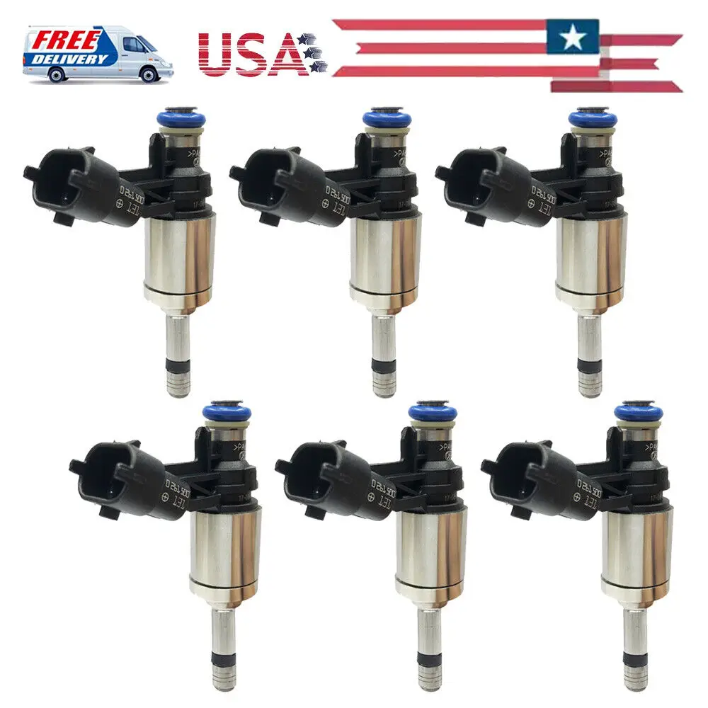 

6 шт. 12634491 Топливные форсунки для 12-17 aoka Chevy подачи Buick анклава 3.6L