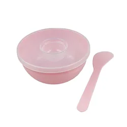 DIY Face Mask Mixing Bowl Set with Silicone Bowl and Makeup Tools (3 - piece set)