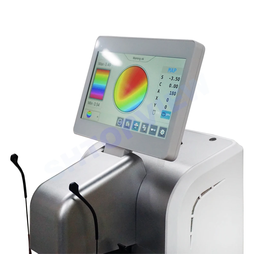 Auto Lensmeter Optometry Optics Lensometer Lm-900 Auto Digital Lensmeter for Ophthalmology Focimeter with Built-in Printing