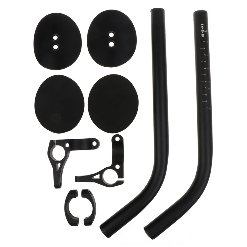 Bicycle Aluminum Alloy Rest TT Handlebar Relax Handle Bar Extension for MTB Mountain Road Bike Long Distance Riding Cycling