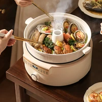 Electric Steamer Steam Pot Stew Pot  Multi-Function Steamer  Pot Appointment Time Electric Steam Box Electric Pressure Cookers 1